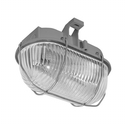 svítidlo PANLUX  OVAL 60W  IP44 metal šedá