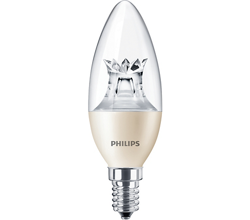 žárovka LED 2,8-4W/E14 /eq.25W/ 2700K B38 MASTER Candle Master stmívatelná PHILIPS