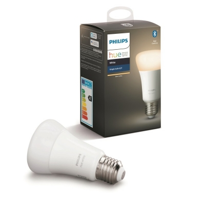 HUE White žárovka, Bluetooth, E27 A19 9W 806lm 2700K
