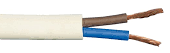 kabel CYSY   2Dx0,75  H05VV-F  bílá