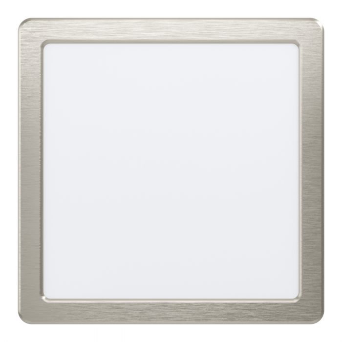 svítidlo EGLO  FUEVA 5 vestavné LED 16,5W/2000lm 4000K čtverec 216x216 matný nikl