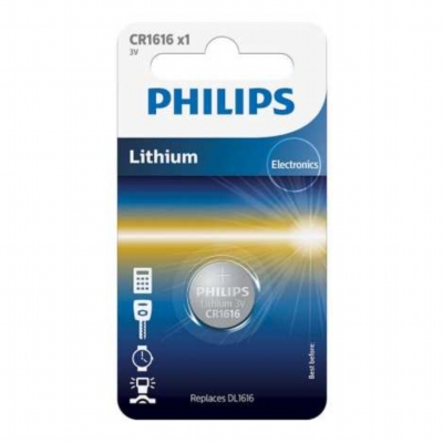 baterie 3V  lithiová  CR 1616   PHILIPS