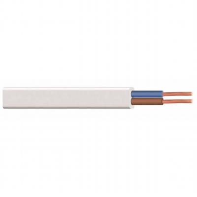kabel CYLY   2Dx0,50   H03VV-F kulatý bílá 