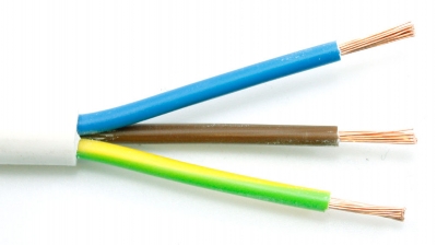 kabel CYLY   3Cx0,50   H03VV-F  bílá