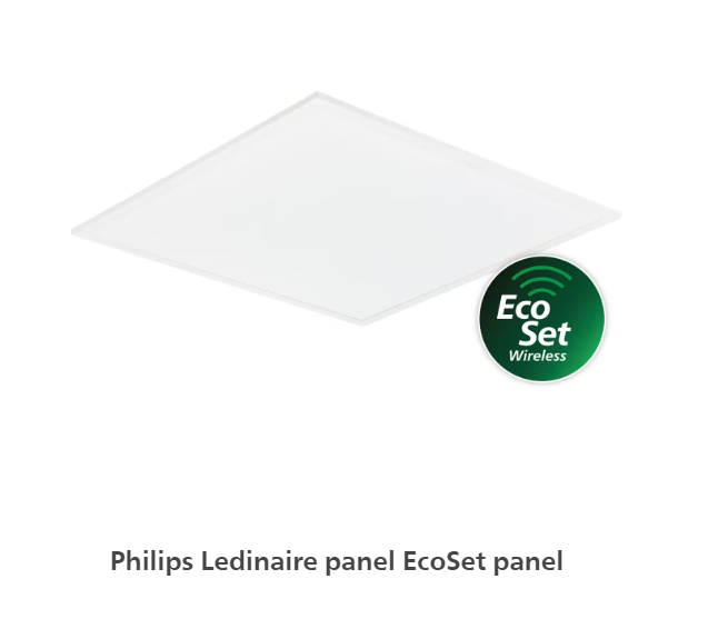 svítidlo PHILIPS LED panel 60x60 RC075 34S/840 ESW W60L60 OC EcoSet SC 