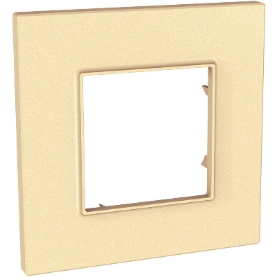 rámeček UNICA Quadro Pearl jednonásobný Candy