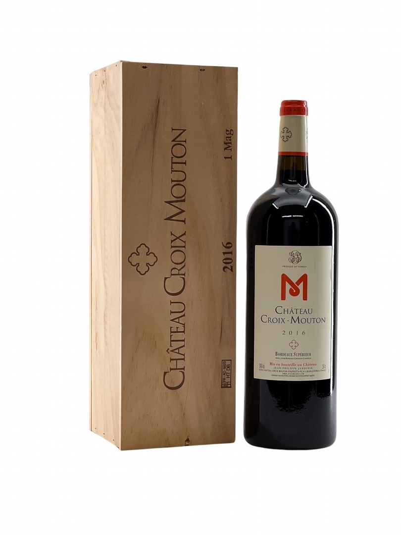 Chateau Croix Mouton 2016 Magnum 1,5l Bordeaux superieur  dřevěná bedna
